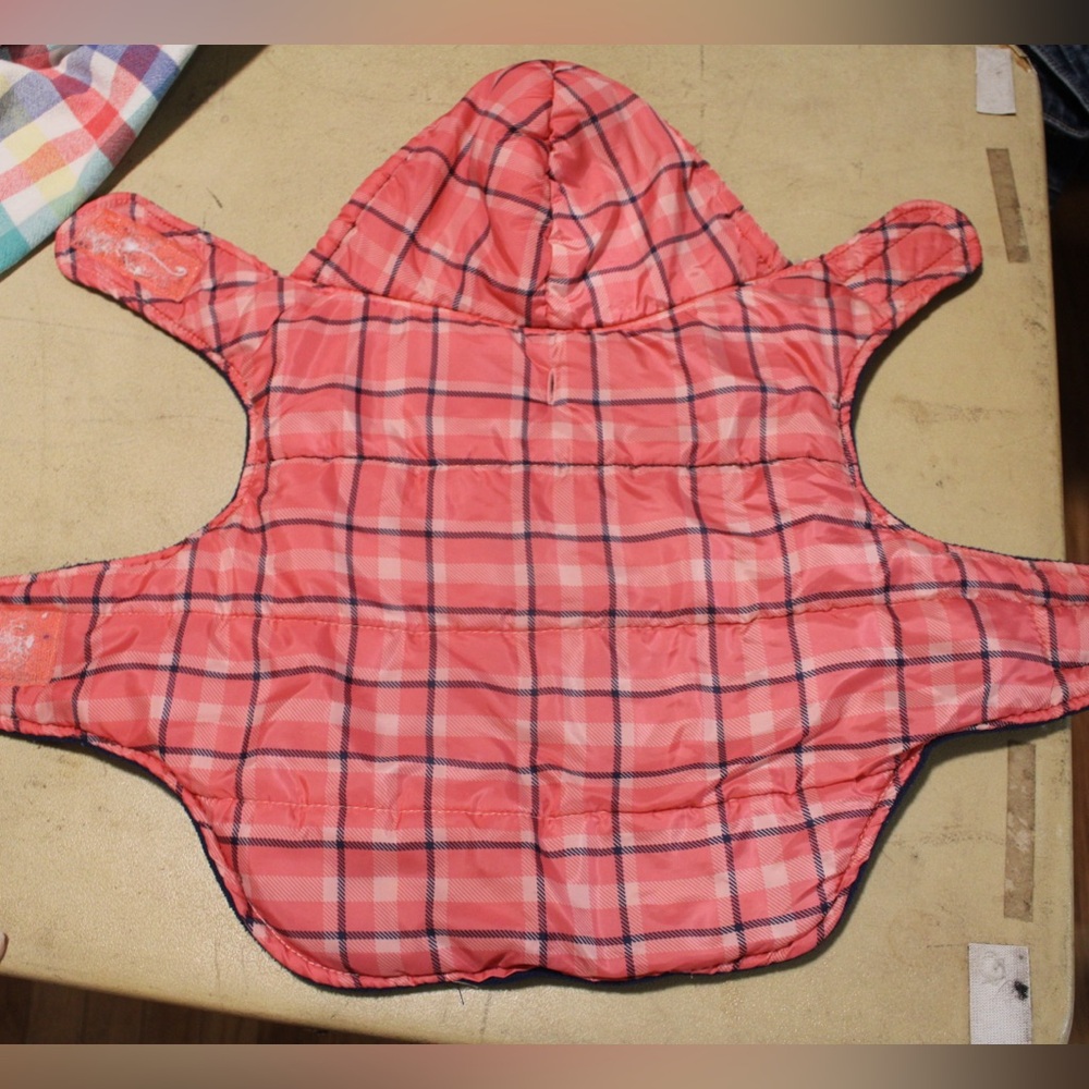 Martha Stewart Pets medium dog red plaid outfit